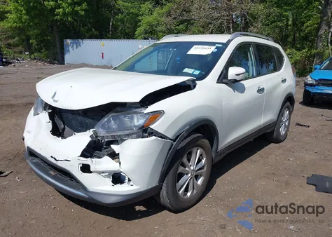 2016 Nissan Rogue S/Sl/Sv z USA, uszkodzony, nr VIN KNMAT2MV5GP703317